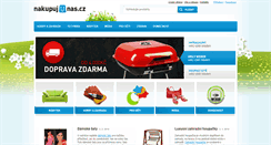 Desktop Screenshot of nakupujunas.cz